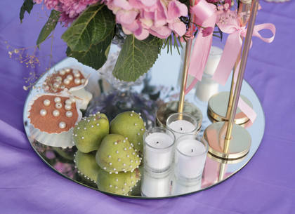 Tablescape and Floral detail — Wedding decor — Zuri